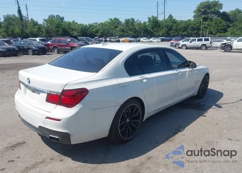 2013 BMW 750Li xDrive from USA, damaged, VIN WBAYF8C51DD139735